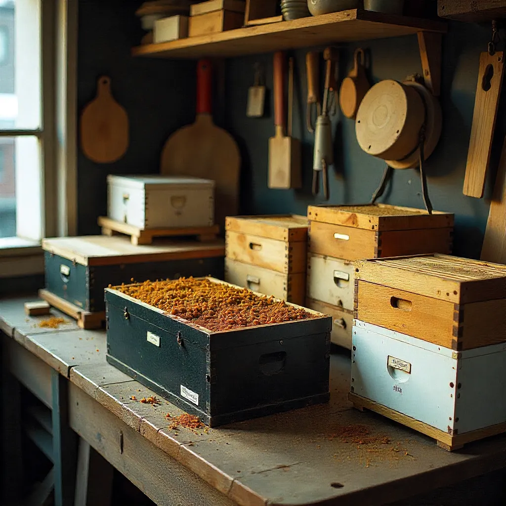 Colony structure visualization